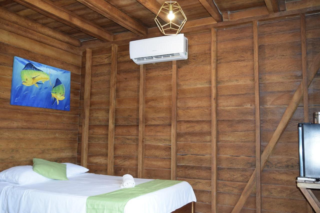 Ferienwohnung Cabana Colibri A 50 Metros De La Playa El Cuyo Exterior foto